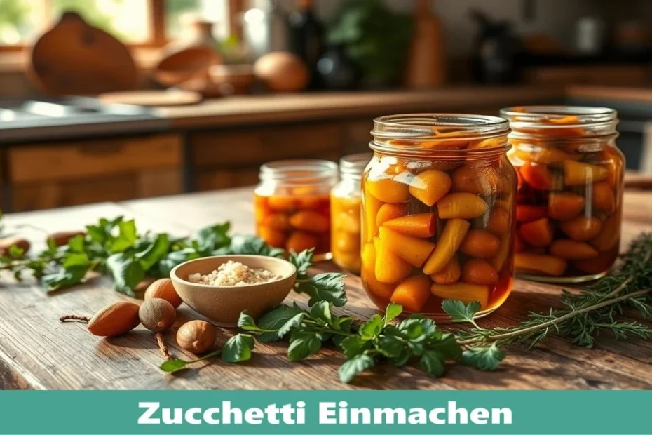 Zucchetti einmachen