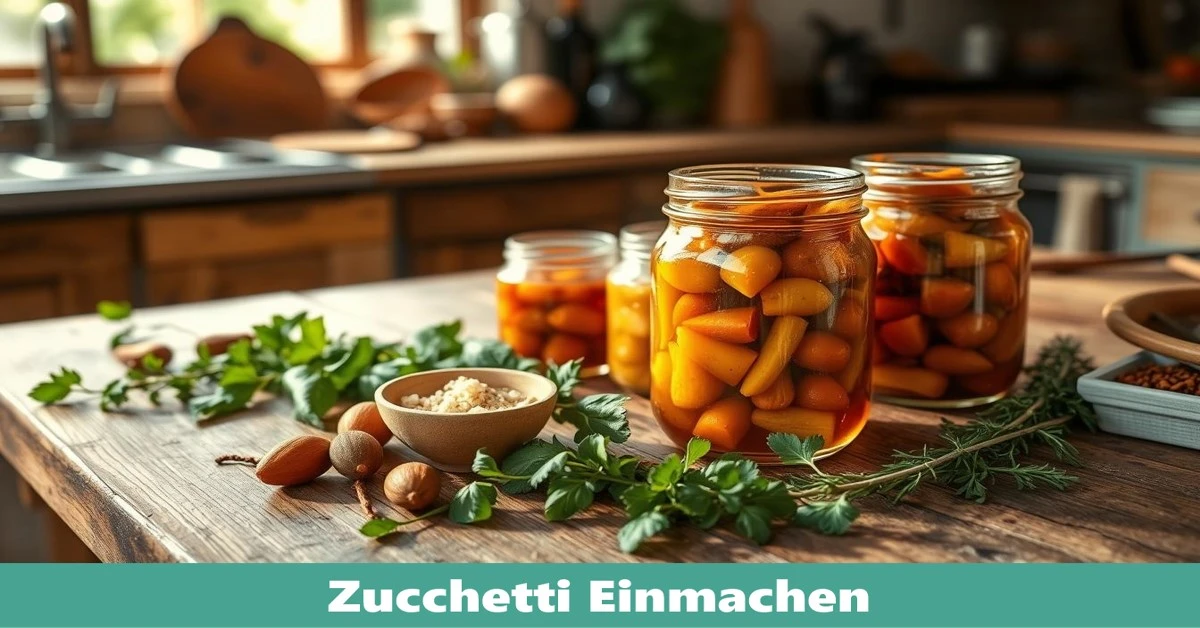 Zucchetti einmachen