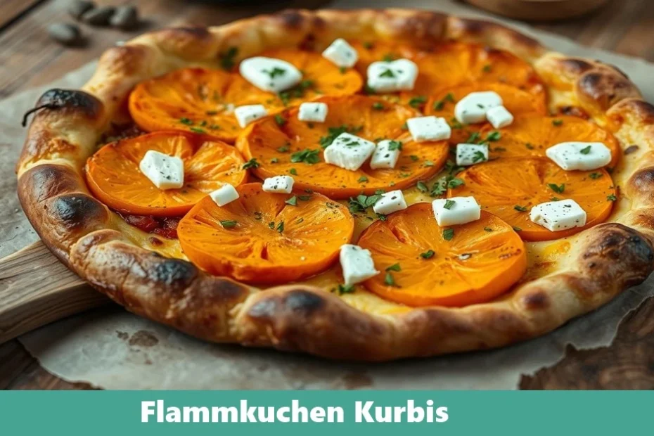 Flammkuchen Kurbis