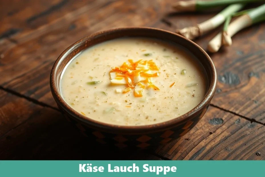 Käse Lauch Suppe: Rezept für ein cremiges Wintergericht