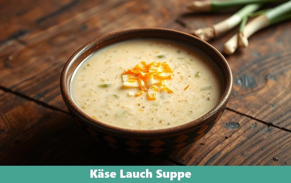 Käse Lauch Suppe: Rezept für ein cremiges Wintergericht