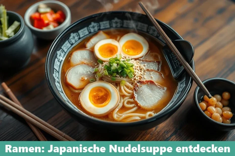 Ramen: Japanische Nudelsuppe entdecken