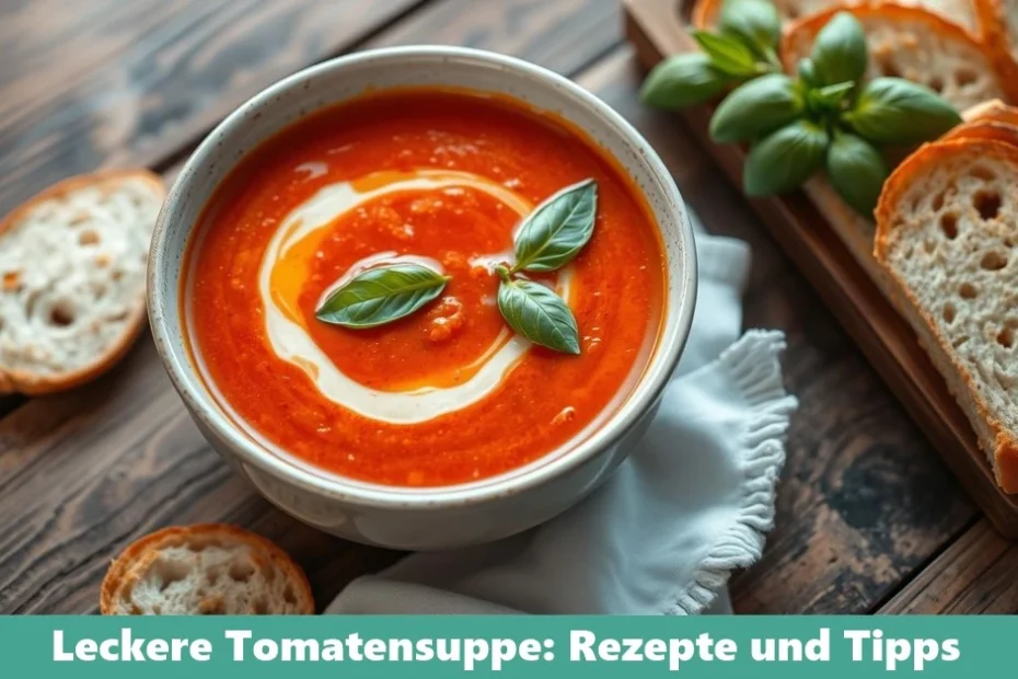 Leckere Tomatensuppe: Rezepte und Tipps