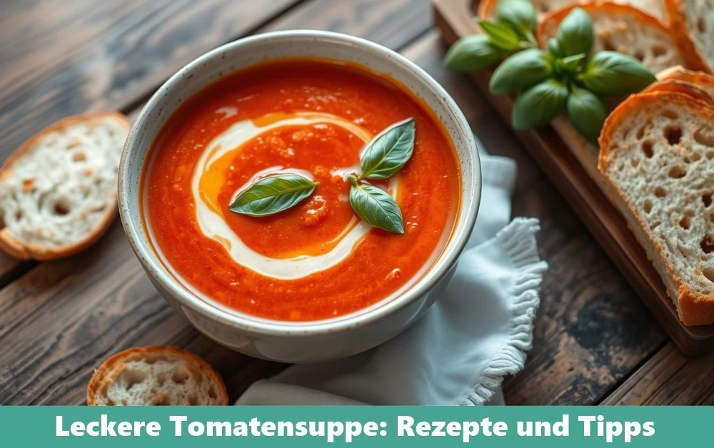 Leckere Tomatensuppe: Rezepte und Tipps