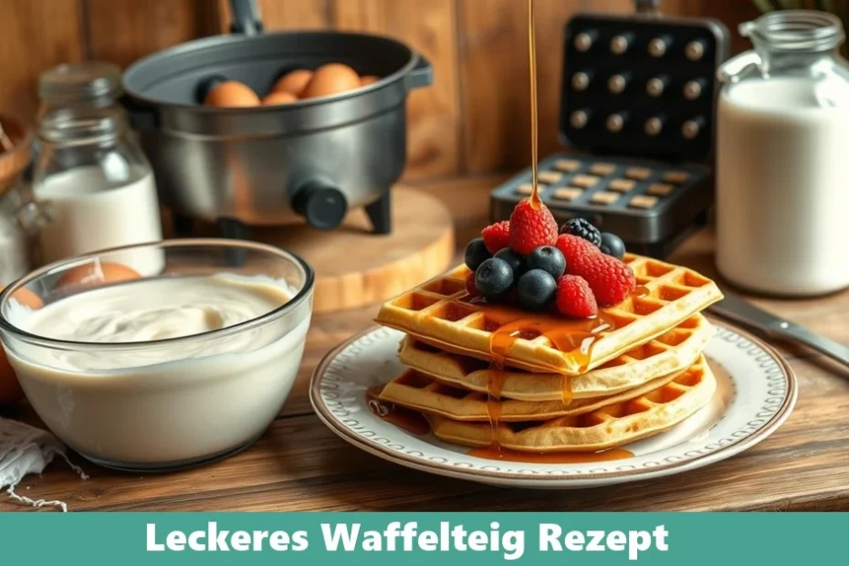 Leckeres Waffelteig Rezept: Einfach und Schnell