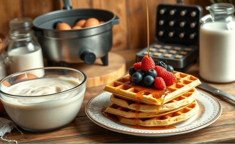 Leckeres Waffelteig Rezept: Einfach und Schnell