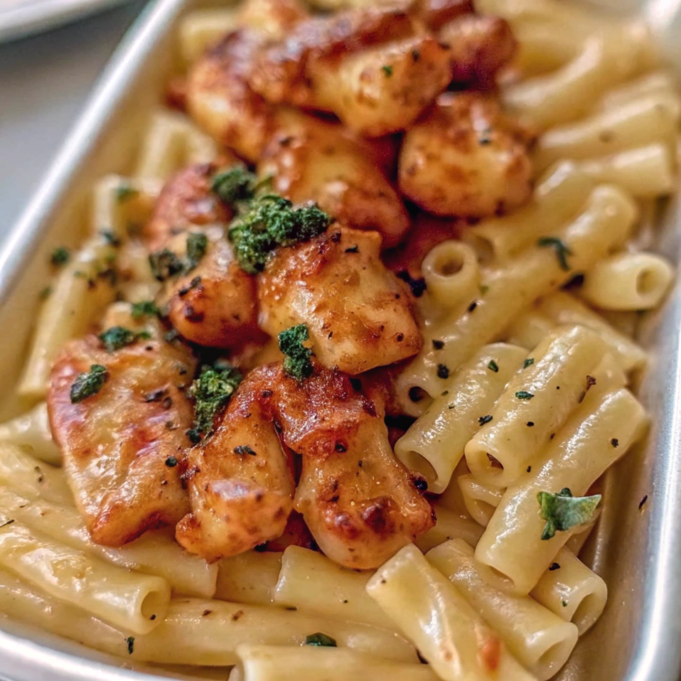 Cremige Pasta mit Steak